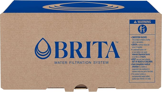 Brita Small 6 Cup Water Filter Pitcher, 1 BritaPlus Filter, Stone Blue - Image 13