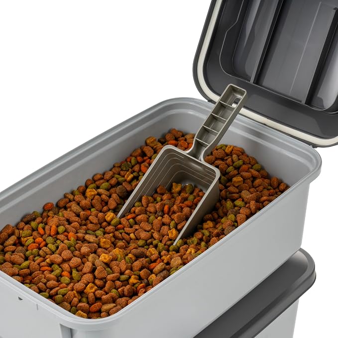 IRIS USA WeatherPro Airtight Pet Food Storage Container, Dog Cat Bird and Other - Image 8
