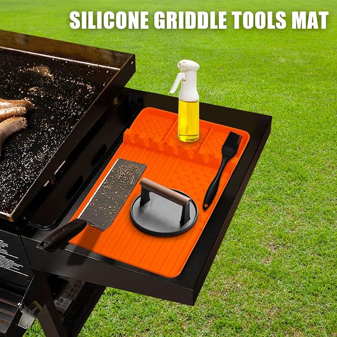 2 PCS Silicone Griddle Tools Mat - Image 6
