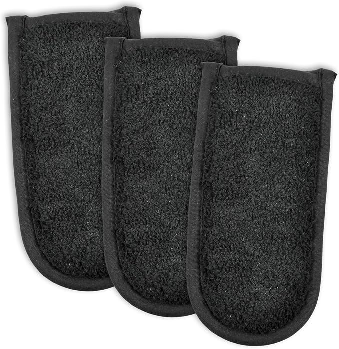 DII Basic Terry Collection Quilted 100% Cotton, Pan Handle, 3 Piece by DII