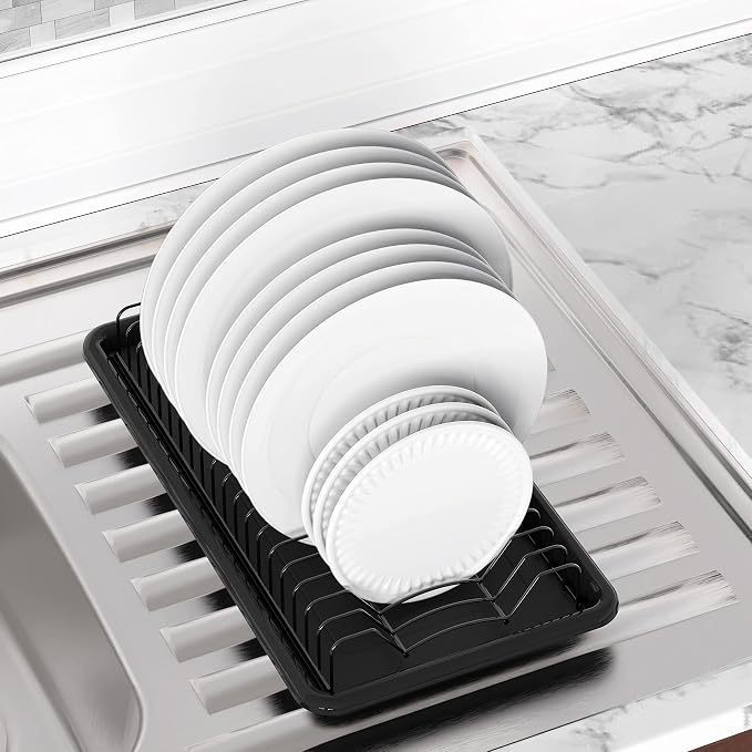 Simple Houseware Plate Drying Rack - Image 7
