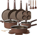 CAROTE Pots and Pans Set Non Stick, Cookware Sets Nonstick 21 pcs Kitchen Pot & by CAROTE