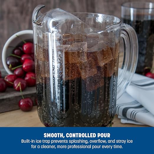 Carlisle FoodService Products Versapour Clear Pitcher Tall Pitcher - Image 4