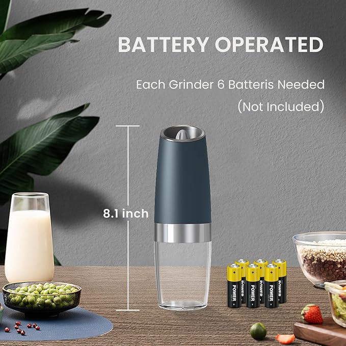 Battery Operated Salt And Pepper Grinder Set - Image 4