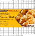 2PCS Cooling Racks for Cooking and Baking by QukakaHomeCare