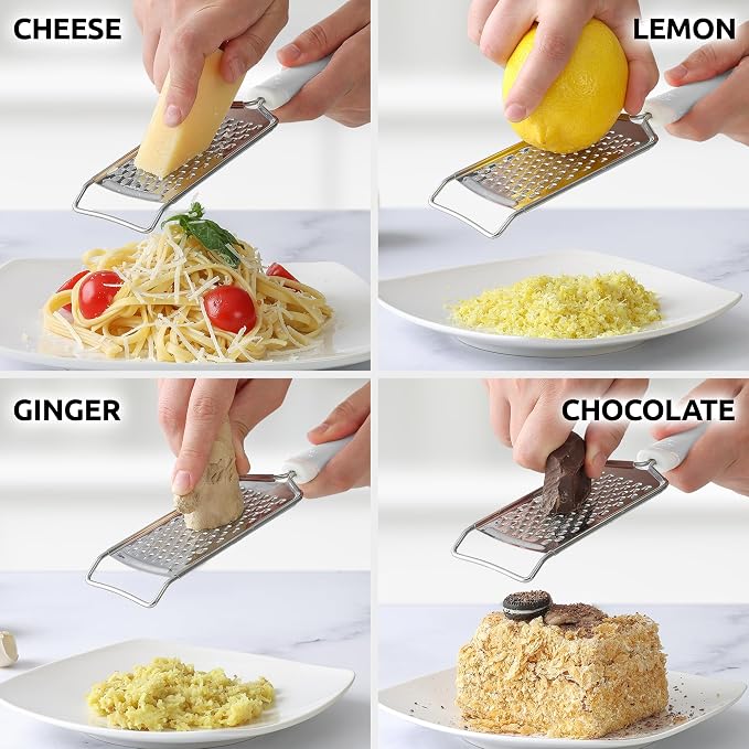 Zulay Kitchen Professional Cheese Grater Stainless Steel - Image 4