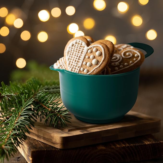 BoxedHome 4 Pack Nesting Mixing Bowl Christmas Set - Image 7