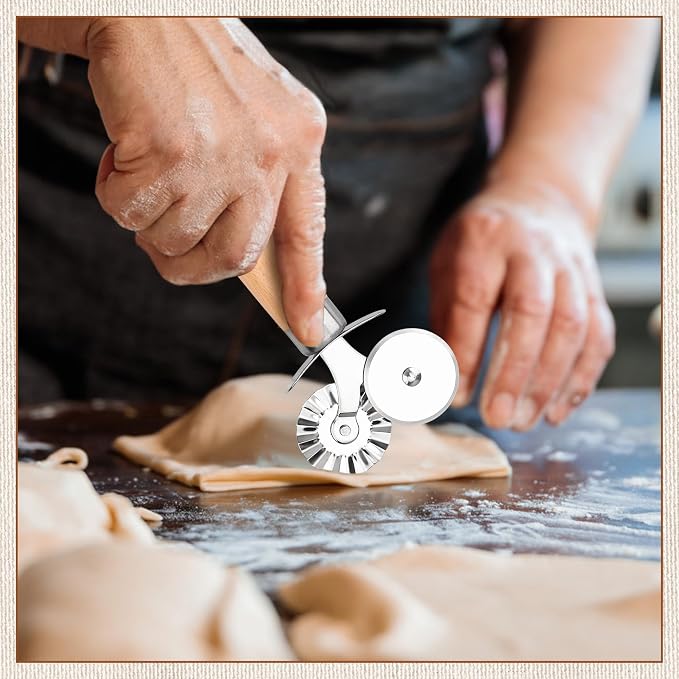 Pastry Cutter Double Wheel - Image 6
