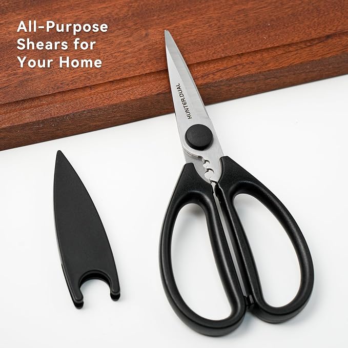 Kitchen Scissors for Food, HUNTER.DUAL Heavy Duty Come Apart Poultry Shears for - Image 7