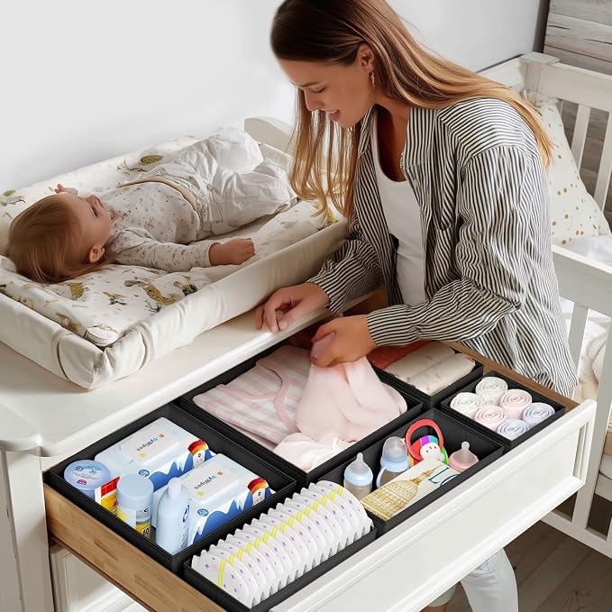 DIMJ Drawer Organizer Clothes Storage - Image 3