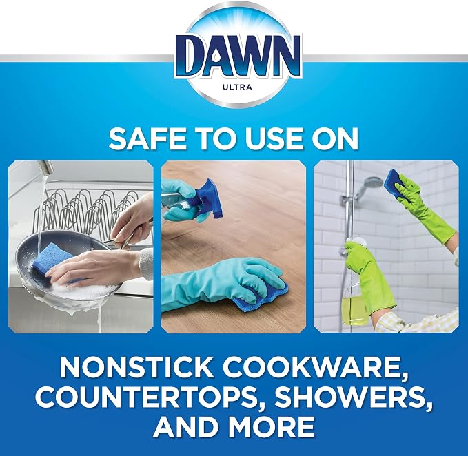 Dawn Non-Scratch Scrubber Sponges - Image 4