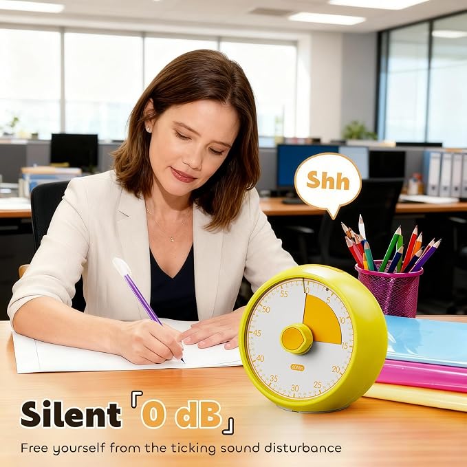 Conchstar Visual Timer 60-Minute Countdown Timer - Image 3