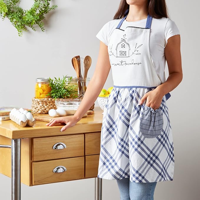 DII Home Sweet Farmhouse Kitchen Collection, French Blue - Image 5
