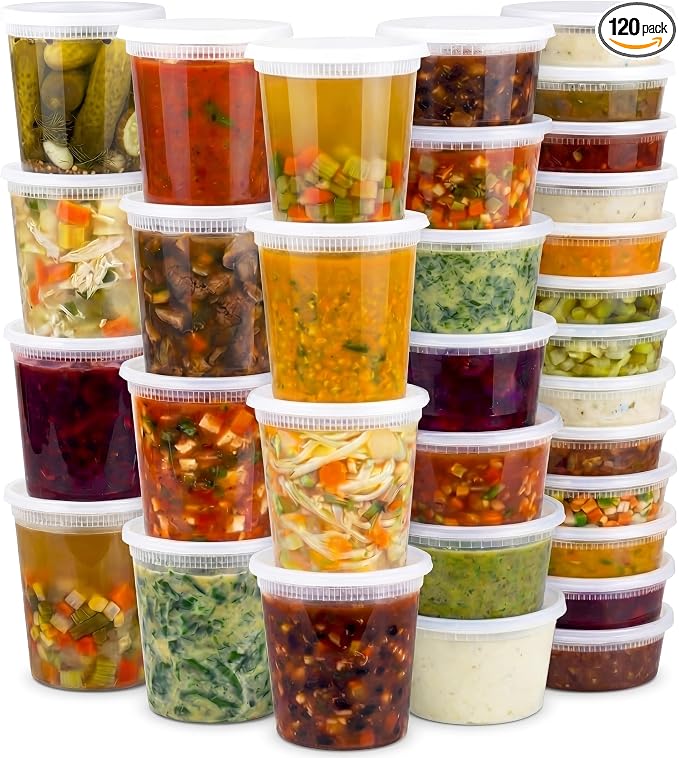 JoyServe 120 Sets Deli Containers by JoyServe