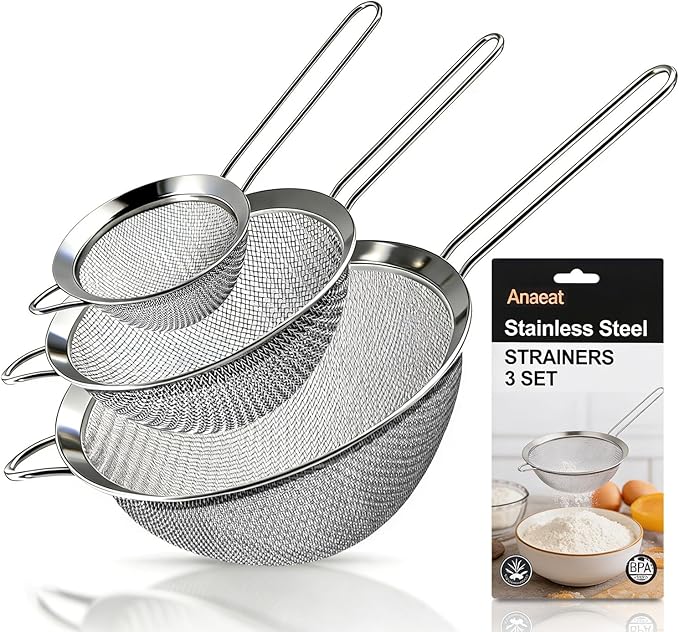 Anaeat Fine Mesh Strainers by Anaeat
