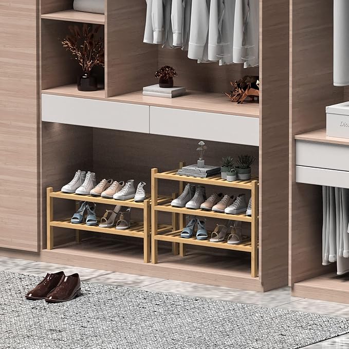 ROMGUAR CRAFT (Thick Bamboo Shoe Rack - Image 4