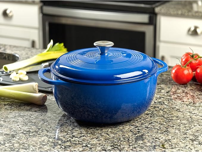 Mercer Culinary Enameled Cast Iron Round Dutch Oven, 6 qt. - Image 9