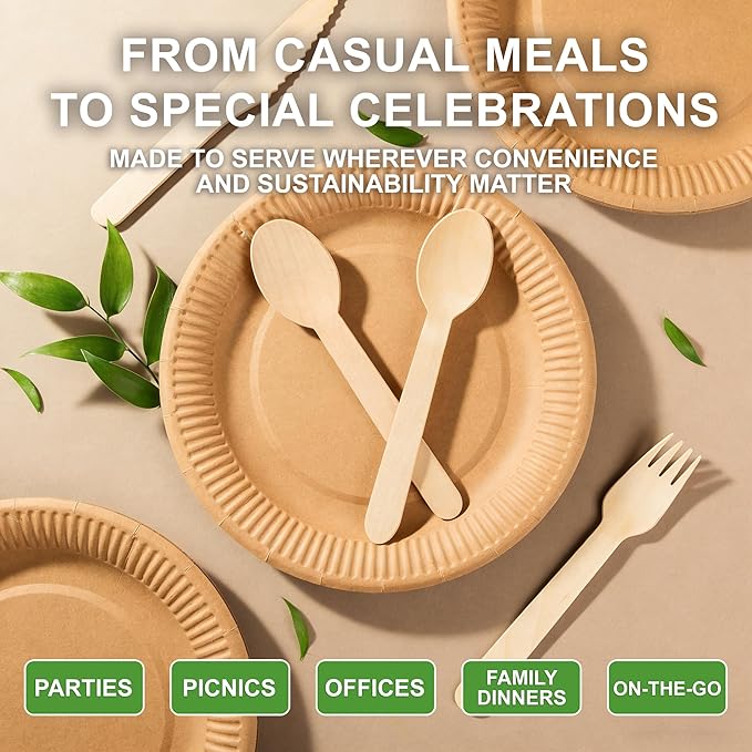 Compostable Wooden Utensils - Image 4