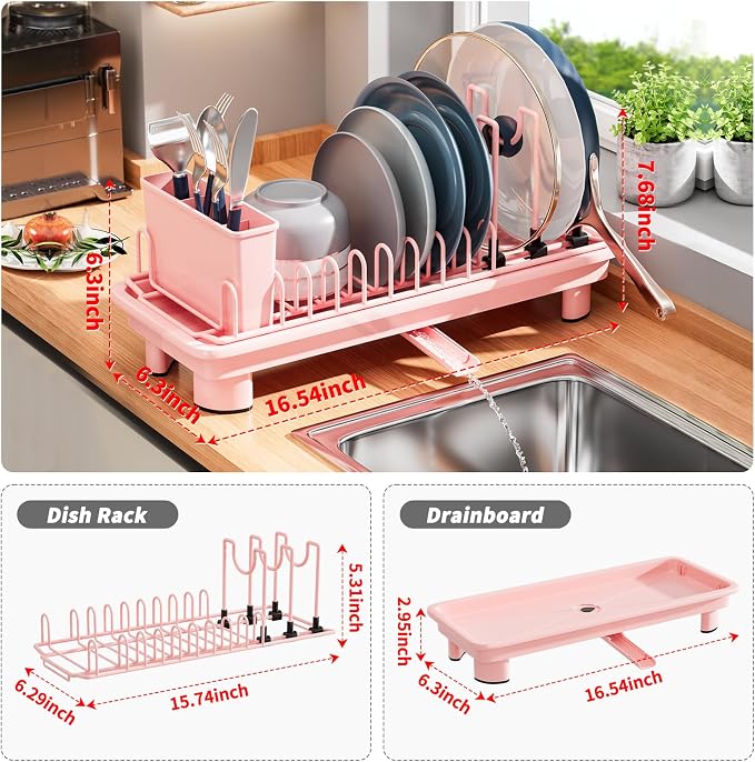 SanDream Small Dish Drying Rack - Image 3