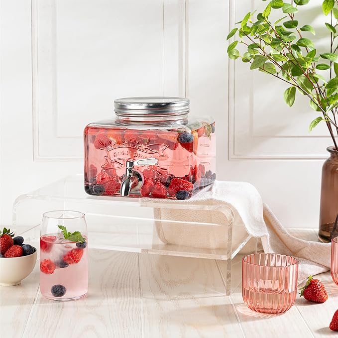 Glass Drink Dispenser for Fridge - Image 5