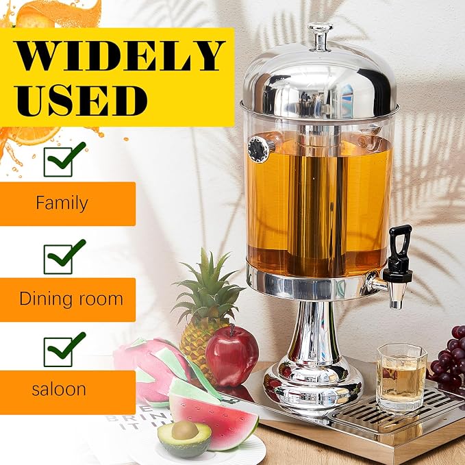 Gisafai 2 Pcs 2 Gallon Drink Dispensers - Image 3