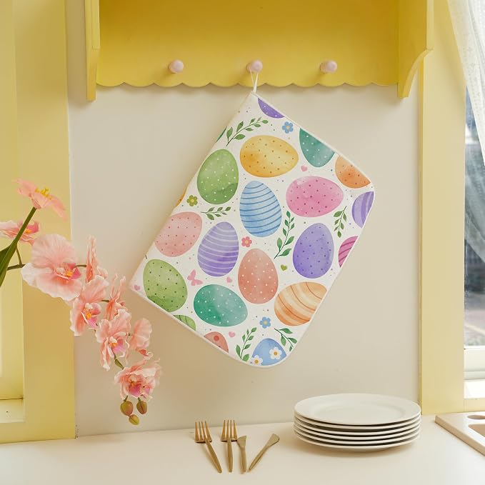 Spring Dish Drying Mat 18x24 Inches - Image 4