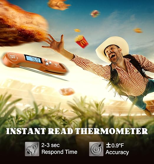 DOQAUS Digital Meat Thermometer, Instant Read Food Thermometer - Image 2