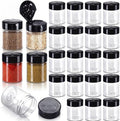 Blushtier 24 Pack 1 oz Plastic Spice Jars by Blushtier