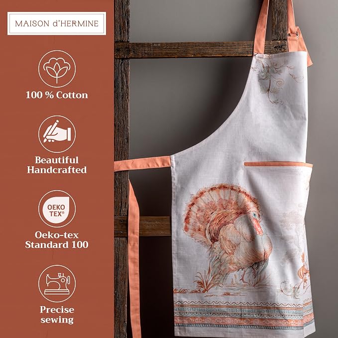 Maison d' Hermine 100% Cotton Apron - Image 2