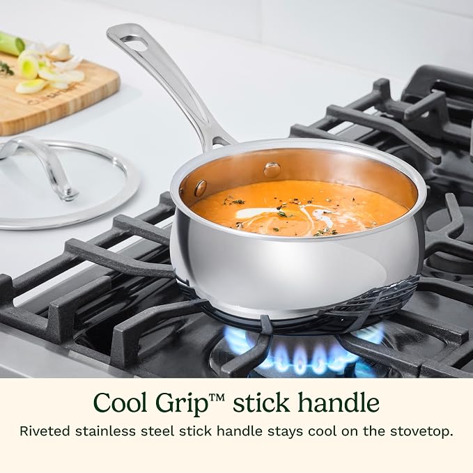 Cuisinart Copper Classic 2-Quart Saucepan - Image 6