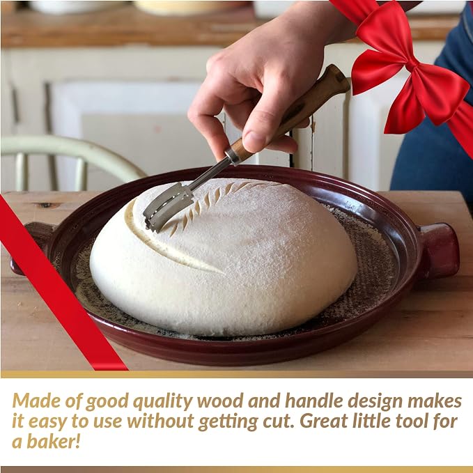 Bread Bosses Bread Bakers Lame Slashing Tool -Dough Making Slasher Tools Baking - Image 7