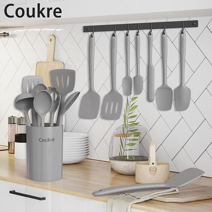Coukre Silicone Kitchen Cooking Utensils Set - Image 6