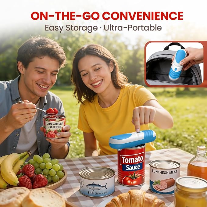 One Touch Electric Can Opener Automatic Can Opener - Image 8