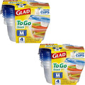 Glad GladWare To Go Snack Food Storage Containers by GladTrashFoodStorage