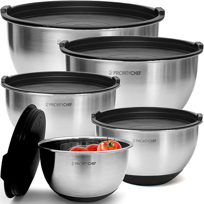 Priority Chef Premium Mixing Bowls by PriorityChef