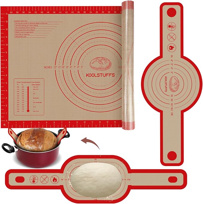Silicone Bread Sling and Pastry Mat by Koolstuffs