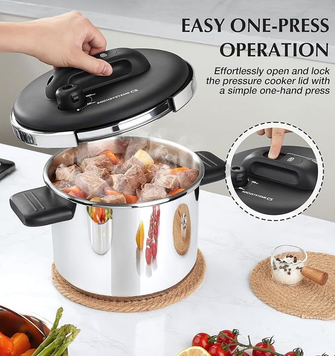 KOCH SYSTEME CS 14 Piece Stainless Steel Cookware Set - Image 6