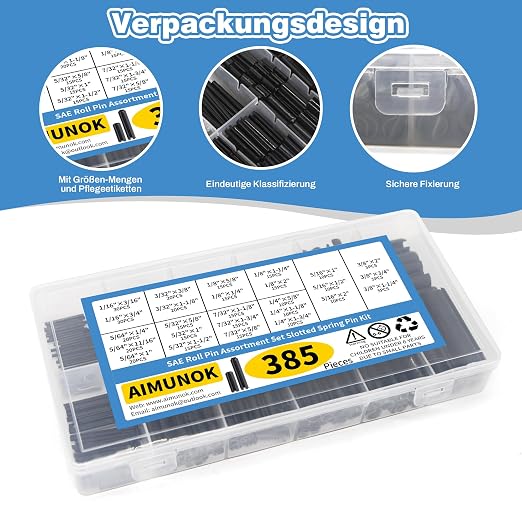 385PCS Roll Pin Set - Image 7