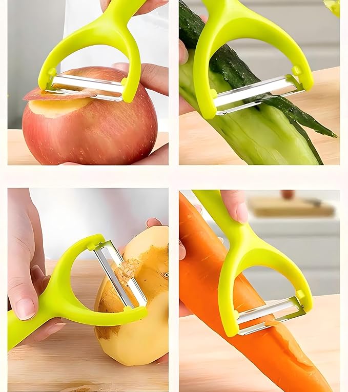 5PCS Stainless Steel Peeler Vegetable, Apple Peelers - Image 2