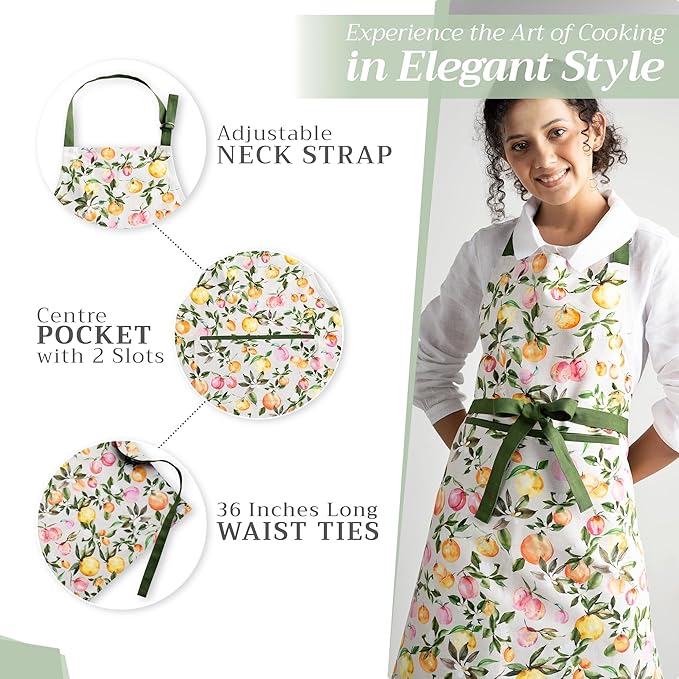 Maison d' Hermine 100% Cotton Apron - Image 5