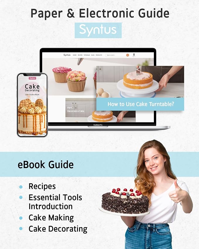 Syntus 65 PCs Cake Decorating Kit - Image 8