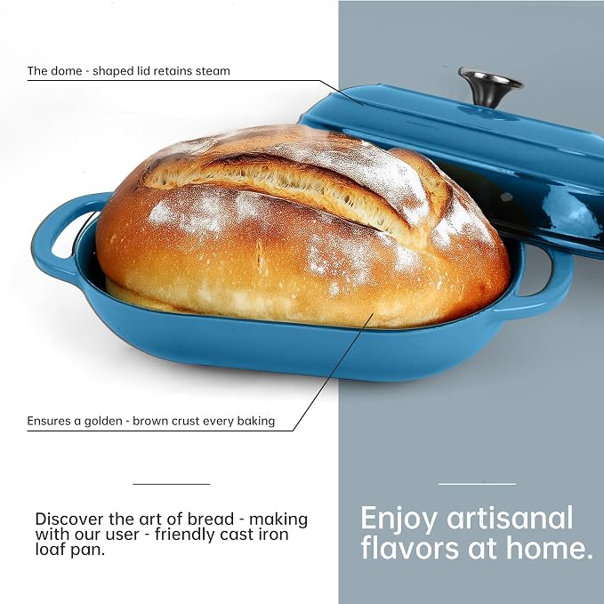 Premium Enameled Cast Iron Dutch Oven - Image 4