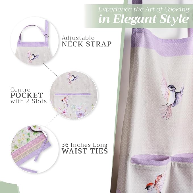 Maison d' Hermine 100% Cotton Apron - Image 6
