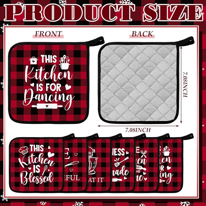 Bencailor 12 Pcs Pot Holders - Image 3