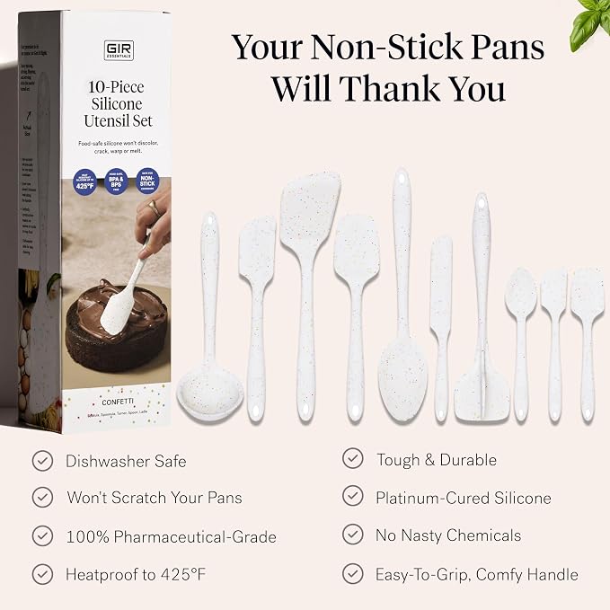 GIR: Get It Right 10-Piece Silicone Essentials Kitchen utensils set - Image 4
