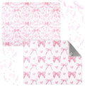 SiliFine 2 Pcs Large Coquette Pink Bow Dish Drying Mat Large by SiliFine