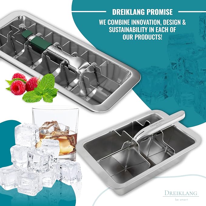 Stainless Steel Polished Ice Cube Tray - Image 6