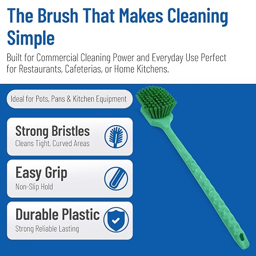 SPARTA 40501EC09 Plastic Large Scrub Brush, Kitchen Brush, Utility Brush - Image 3