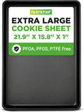 NutriChef Nonstick XL Cookie Sheet Baking Pan by NutriChef%E2%84%A2Kitchen
