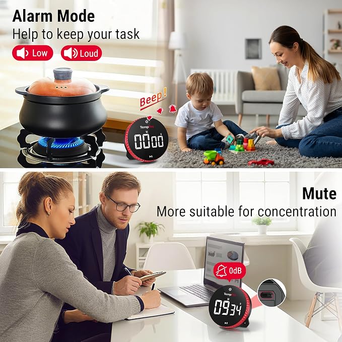 TempPro 99-Hour Digital Kitchen Timer - Image 5